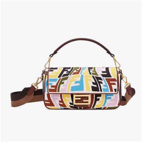 fendi multicolour black fabric bag|Fendi bag price list.